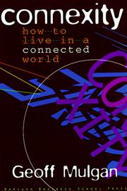 Cover of Connexity by Geoff Mulgan