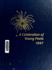 Front cover of A celebration of young poets by Unknown
