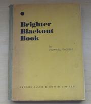 Cover of Brighter blackout book by Howard Thomas