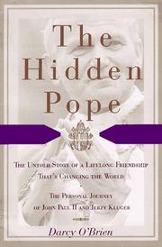 Cover of The hidden pope by Darcy O'Brien