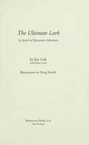 Cover of The ultimate Lark by Jim Lark