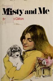 Cover of Misty and Me by Barbara Girion