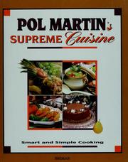 Front cover of Pol Martin's Supreme Cuisine by Pol Martin