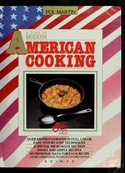 Front cover of A Guide to Modern American Cooking by Pol Martin