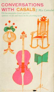 Cover of Conversations with Casals by Pablo Casals
