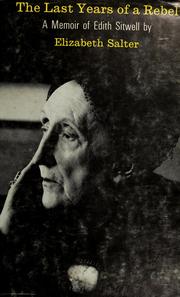 Front cover of The last years of a rebel by Elizabeth Salter