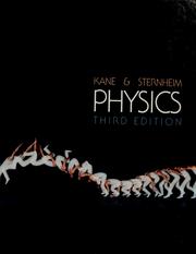 Cover of Physics by Joseph W. Kane