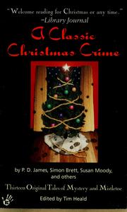 Front cover of A Classic Christmas Crime by Tim Heald