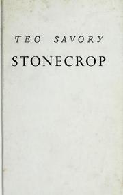 Cover of Stonecrop by Teo Savory