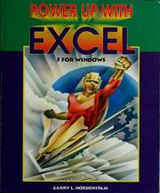Front cover of Power up with excel 5 for windows by Garry Nordenstam