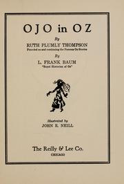 Cover of Ojo in Oz by Ruth Plumly Thompson