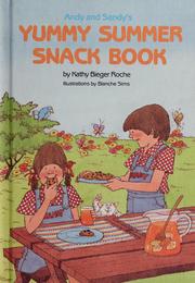 Front cover of Andy and Sandy's yummy summer snack book by Kathy Bieger Roche