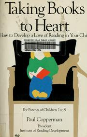 Cover of Taking books to heart by Paul Copperman