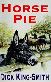 Cover of Horse pie by Dick King-Smith