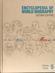 Front cover of Encyclopedia of world biography by Gale Research Company.