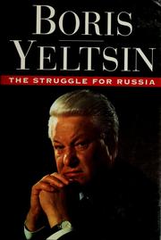 Front cover of Zapiski prezidenta by Boris Nikolayevich Yeltsin