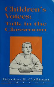 Cover of Children's Voices by Bernice E. Cullinan