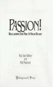 Cover of Passion! by Roz Van Meter