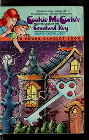 Front cover of Cookie McCorkle and the case of the crooked key by Sharon Cadwallader