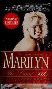 Cover of Marilyn by Peter H. Brown