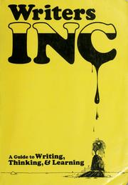 Front cover of Writers INC by Patrick; Meyer, Verne; Kemper, Dave Sebranek