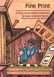 Cover of Fine Print by Joann Johansen Burch