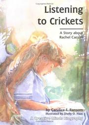 Front cover of Listening to crickets by Candice F. Ransom