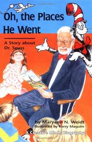 Cover of Oh, the places he went by Maryann N. Weidt