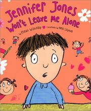 Front cover of Jennifer Jones won't leave me alone by Frieda Wishinsky