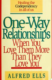 Cover of One-way relationships by Alfred Ells