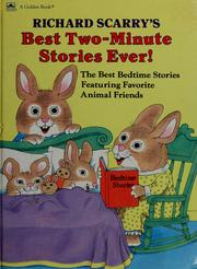 Front cover of Richard Scarry's best two-minute stories ever! by Richard Scarry