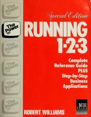 Front cover of The power of running 1-2-3 by Williams, Robert E.