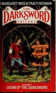 Front cover of Doom of the Darksword by Margaret Weis