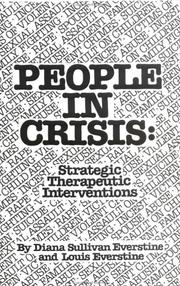 Front cover of People in crisis by Diana Sullivan Everstine
