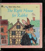 Cover of The right house for Rabbit by Susan Saunders