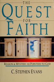 Front cover of The Quest for Faith by C. Stephen Evans