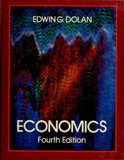 Cover of Economics by Edwin G. Dolan