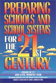 Front cover of Preparing schools and school systems for the 21st century by Frank Withrow