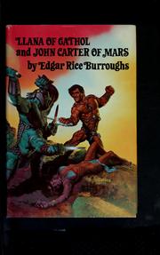Front cover of Llana of Gathol and John Carter of Mars by Edgar Rice Burroughs