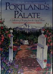 Front cover of From Portland's palate by Junior League of Portland, Oregon