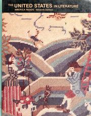 Cover of The United States in Literature [with three long stories] -- Seventh Edition by James Edwin Miller