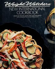 Cover of Weight Watchers new international cookbook by Weight Watchers International