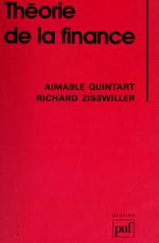 Cover of Théorie de la finance by Aimable Quintart
