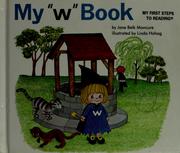 Cover of My "w" book by Jane Belk Moncure
