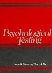 Cover of Psychological testing by Graham, John R.