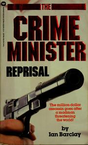 Cover of Crime Minister by Ian Barclay
