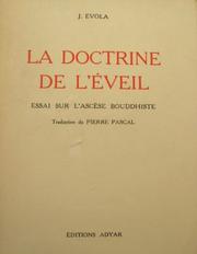 Front cover of La doctrine de l'éveil by Julius Evola