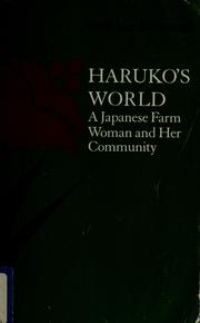 Cover of Haruko's world by Gail Lee Bernstein
