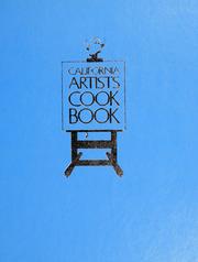 Front cover of California artists cook book by Chotsie Blank
