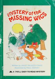 Cover of Mystery of the missing wigs by Janet Palazzo-Craig